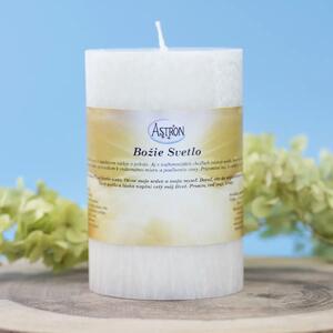 Božie svetlo - palmová sviečka 10 cm