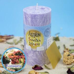 Sviečka želania Astron - valec 11 cm, Kvetinárstvo