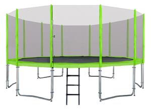 RAMIZ Záhradná trampolína SkyRamiz 487cm 16FT pre deti zelená + príslušenstvo