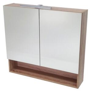 Zrkadlová skrinka Naturel Vario Dekor 75x68,6 cm lamino dub bardolino VARIOG75DB
