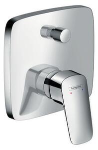 Sprchová a vaňová batéria Hansgrohe Logis bez podomietkového telesa chróm 71405000