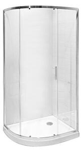Sprchový kút asymetrický 98x78 cm Jika Tigo H2512110026681