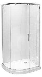 Sprchový kút asymetrický 98x78 cm Jika Tigo H2512110026661