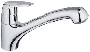 Drezová batéria GROHE Eurodisc s vyťahovacou sprškou chróm 32257001