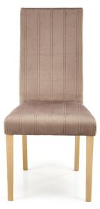 Jedálenská stolička DIAGU 3 dub medový/béžová