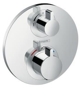 Sprchová a vaňová batéria Hansgrohe Ecostat S bez podomietkového telesa chróm 15758000