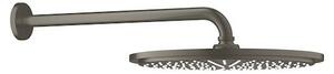 Hlavová sprcha GROHE Rainshower Cosmopolitan Metal vrátane sprchového ramená Brushed Hard Graphite 26066AL0