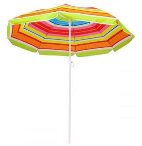 Plážový slnečník 160 cm SPRINGOS BU0017 - farebný