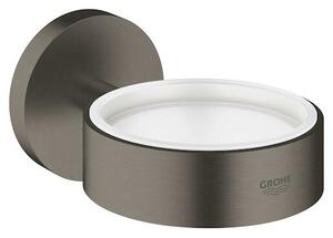 Mydelnička GROHE Essentials bez poháriku kartáčovaný Hard Graphite G40369AL1