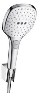 Sprchová hlavica s hadicou Hansgrohe Raindance Select E biela/chróm 26720400