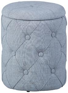 TABURETKA, plast, kompozitné drevo, 34/40/34 cm MID.YOU - Kreslá, Online Only