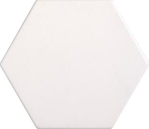 Dlažba Tonalite Examatt bianco 15x17 cm mat EXM6400