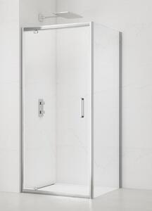 Sprchový kút obdélník 90x80 cm SAT TEX SIKOTEXP90STENA80