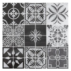 Sklenená mozaika Premium Mosaic černobílá 30x30 cm lesk PATCHWORK300
