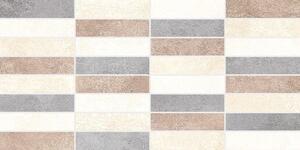 Dekor Multi Borneo béžovošedá 20x40 cm mat WARMB449.1