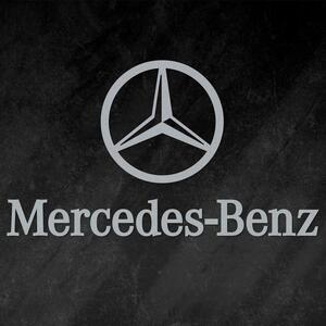 DUBLEZ | Drevená 3D nálepka - Mercedes-Benz