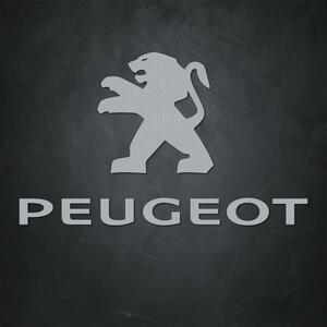 DUBLEZ | Drevený nápis a logo - Peugeot