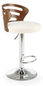 Barová stolička SCH-109 orech/krémová