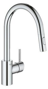 Drezová batéria GROHE Concetto New s vyťahovacou sprškou chróm 31483002