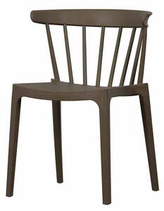 WOOOD Jedálenská stolička Bliss – hnedá 75 × 52 × 53 cm