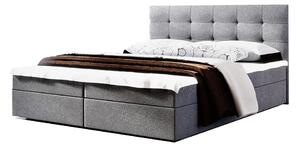 Čalúnená posteľ LAKE 2 + rošt + matrac, 180x200, Cosmic 160