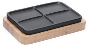 Mydelnička Optima Hombre čierna HOM39