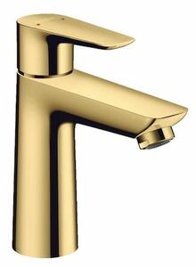 Umývadlová batéria Hansgrohe Talis E s výpusťou leštený vzhľad zlata 71710990