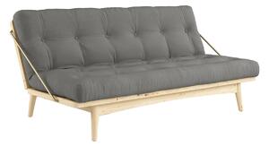 KARUP DESIGN Pohovka Folk Sofa Bed – Clear lacquered/Grey