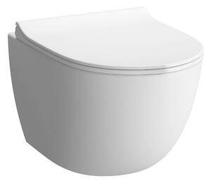 WC závesné VitrA Sento mat zadný odpad 7748-001-0075