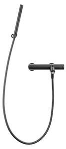 Vaňová batéria Paffoni Light so sprchovacím setom 150 mm čierna LIG023NO