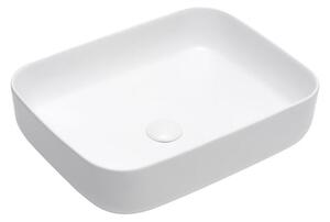 Umývadlo na dosku SAT Infinitio 50x39 cm mat bez otvoru pre batériu SATINF5039M