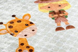 Detský kusový koberec Junior 52104.801 Safari grey