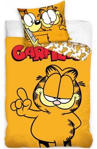 Bavlnené posteľné obliečky kocúr Garfield - 100% bavlna Renforcé - 70 x 90 cm + 140 x 200 cm