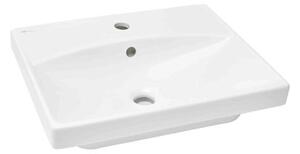 Umývadlo SAT Brevis 50,5x40 cm  s otvorom uprostred SATBRE5040S