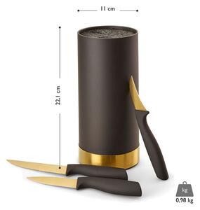 Echtwerk Súprava nožov v bloku, 4-dielna (zlatá) (100339268)