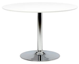 Jedálenský stôl Ibiza − biela 74 × 110 × 110 cm