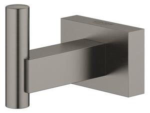 Háčik GROHE Essentials Cube kartáčovaný Hard Graphite G40511AL1