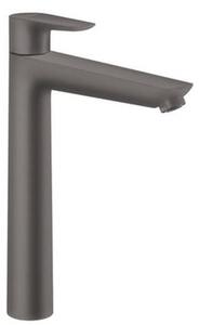Vysoká umývadlová batéria Hansgrohe Talis E bez výpuste kartáčovaný černý chrom 71717340