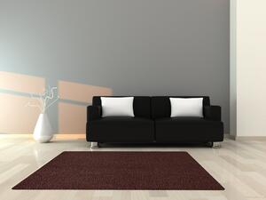Lano - koberce a trávy Kusový koberec Nano Smart 302 vínový - 200x200 cm
