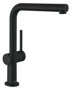 Drezová batéria Hansgrohe Talis s otočným ramienkom matná černá 72840670