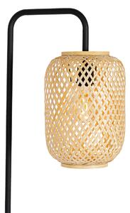 Orientálna stojaca lampa bambus - Yvonne