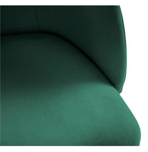 Zelená Zamatová stolička Aurora WINDSOR & CO