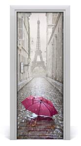 Fototapeta samolepiace na dvere dáždnik Francúzsko 75x205cm