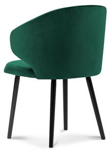 Zelená Zamatová stolička Nemesis WINDSOR & CO