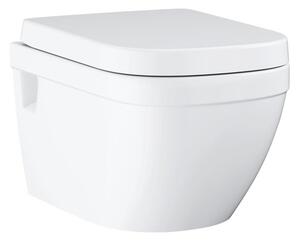 Wc s doskou softclose závesné GROHE EURO-CERAMIC alpská biela  so zadným odpadom 39703000