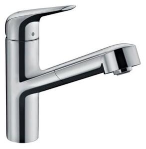 Drezová batéria Hansgrohe Focus M42 s vyťahovacou sprškou chróm 71814000