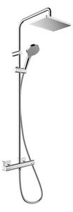 Sprchový systém Hansgrohe Vernis Shape na stenu s termostatickou batériou chróm 26319000