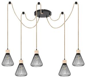 Rabalux 3150 závesný luster Farfalle 5x40W | E27