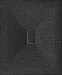 Mexen Hugo, SMC obdĺžniková sprchová vanička 130 x 100 cm, čierna matná, 42701013