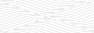 Obklad Peronda Cotton waves biela 33x100 cm mat COTTONWHWR